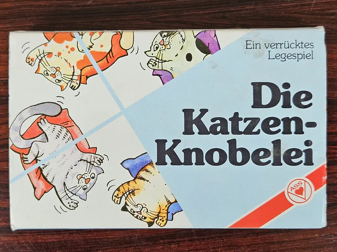 Die Katzen-Knobelei  - Vintage Gesellschaftsspiel - ASS - Bild 4