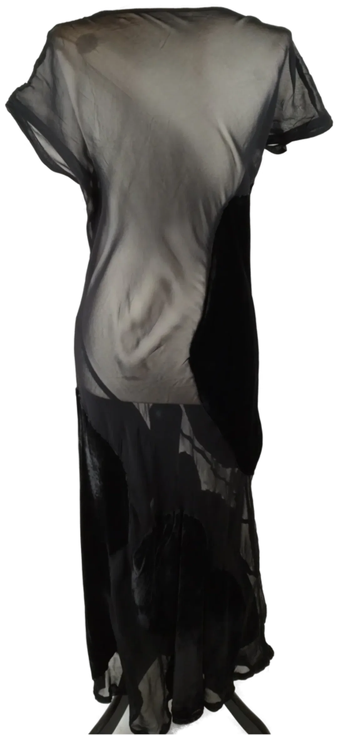Comme des Garcons Maxikleid - Gr. M / 82% Viskose / 18% Seide – Bild 5