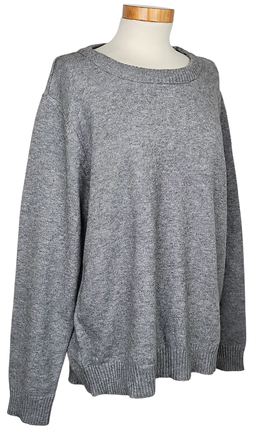 VILA Damen Pullover, grau - Gr. XL  – Bild 2
