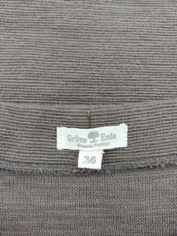 Grüne Erde Rock Wolle Gr.36 | Zeitloser Woll-Klassiker - Bild 3