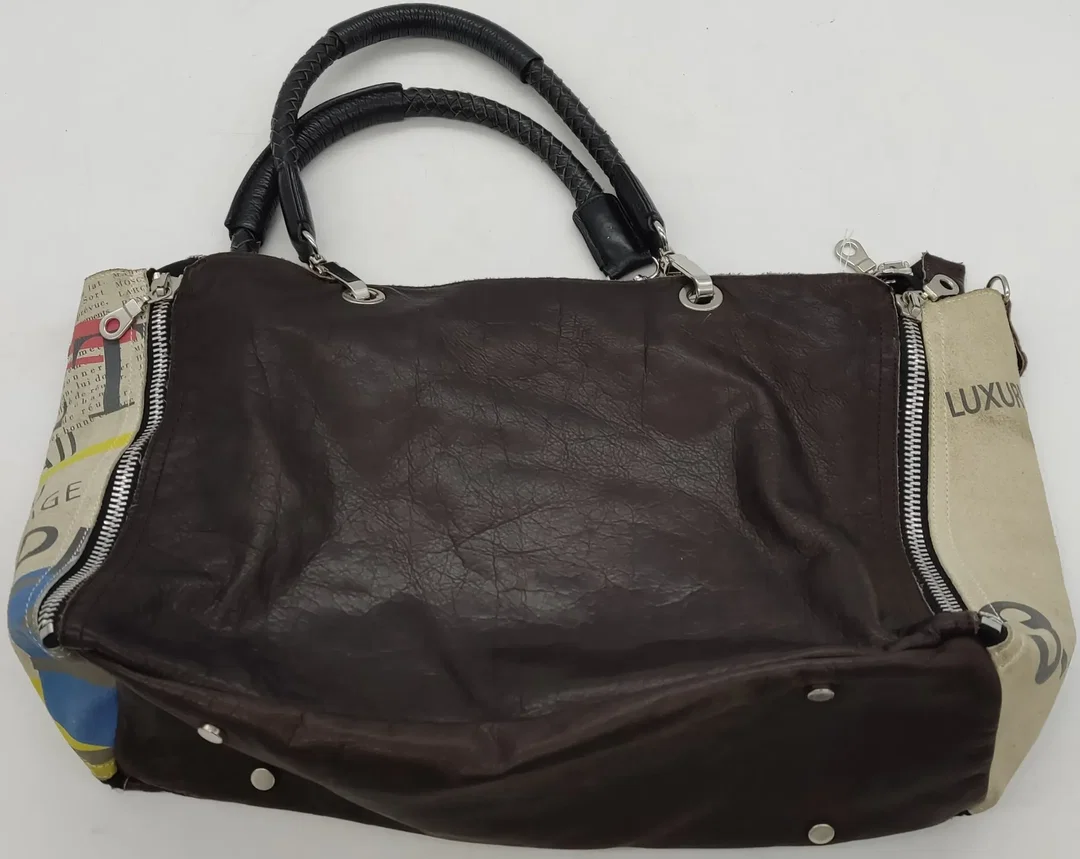 Barbara Rihl Paris "Chic" Handtasche / Handbag aus Leder – Bild 2