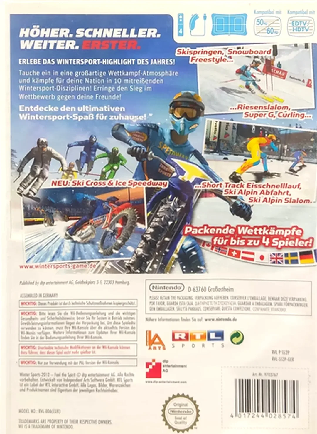 Nintendo Wii "Winter Sports 2012" – Bild 2