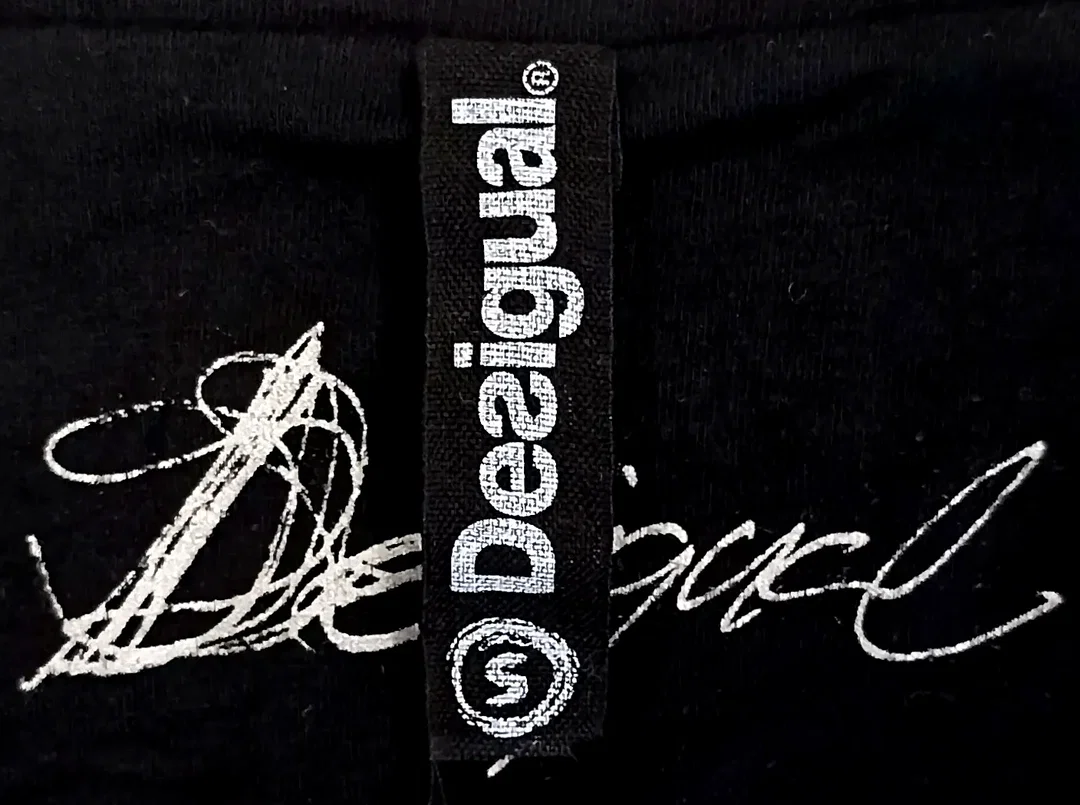 Desigual Damen T-Shirt schwarz Gr. S – Bild 3