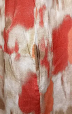 Kyra Midi-Hemdblusenkleid gemustert Gr. 42 - Bild 3