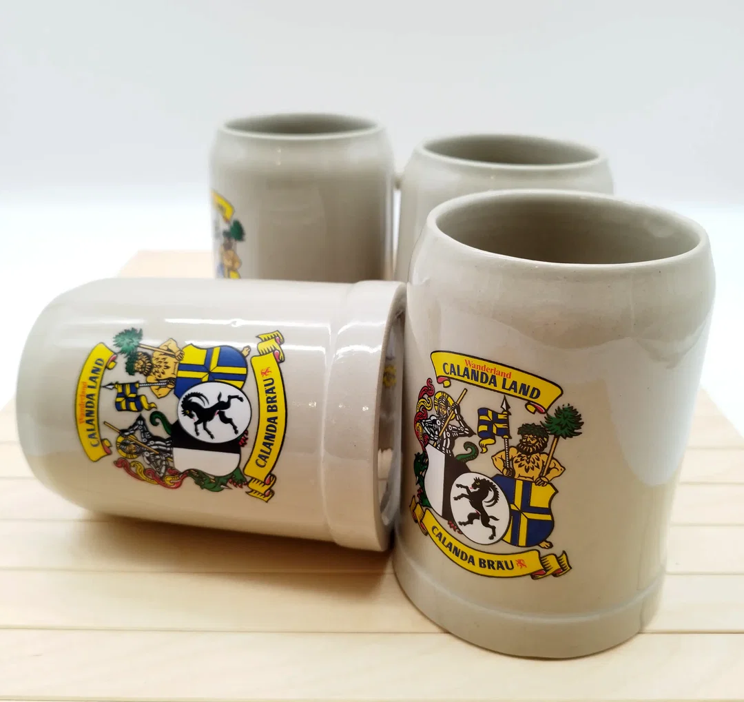 Bierkrüge, Calanda Bräu, 4er Set  – Bild 1