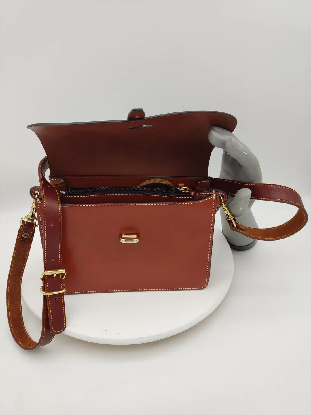 Dooney & Bourke Flap Crossbody Leder Handtasche | Eleganter Klassiker – Bild 3