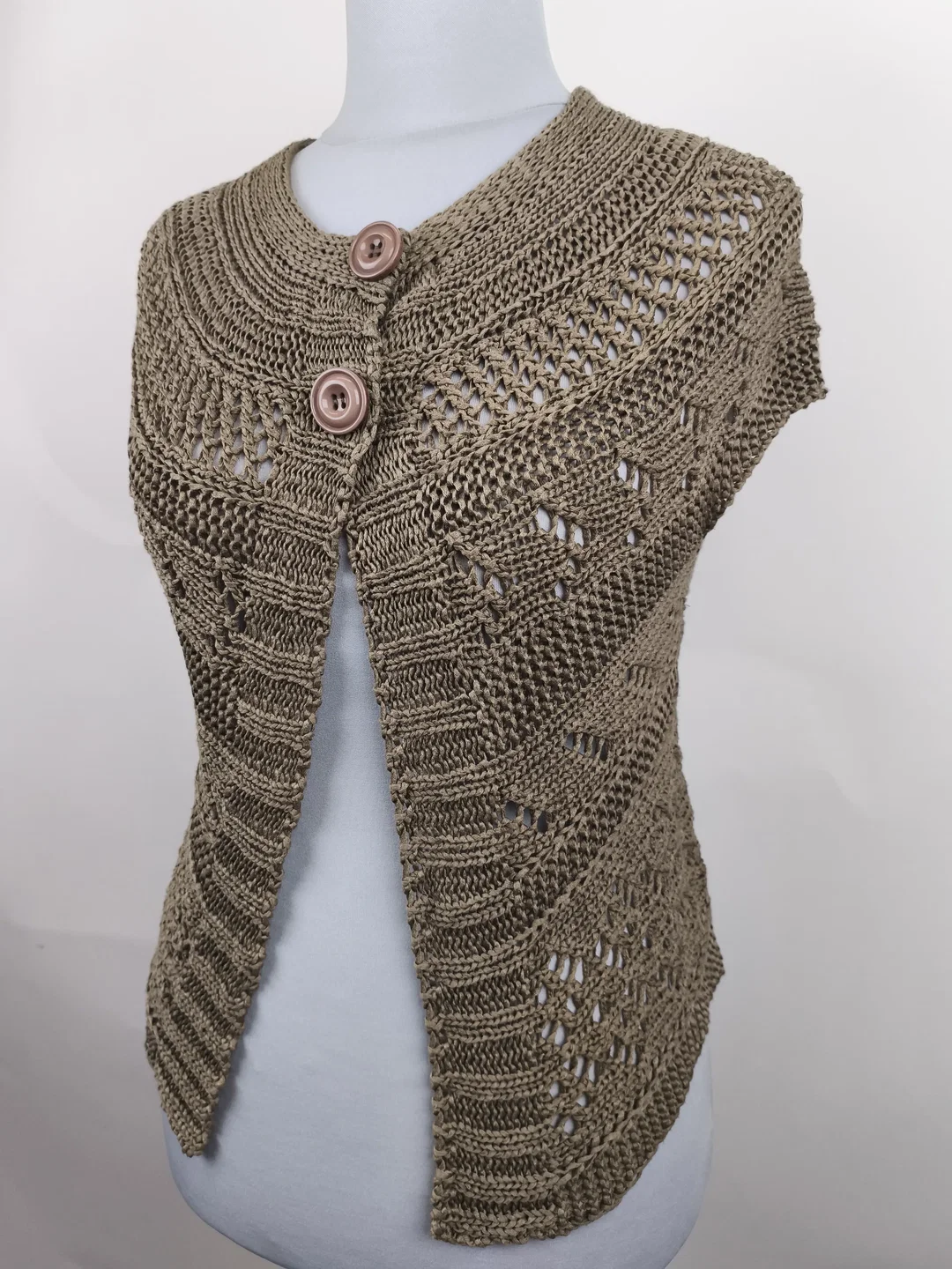 Strickweste, Gr. S geschätzt – Bild 2
