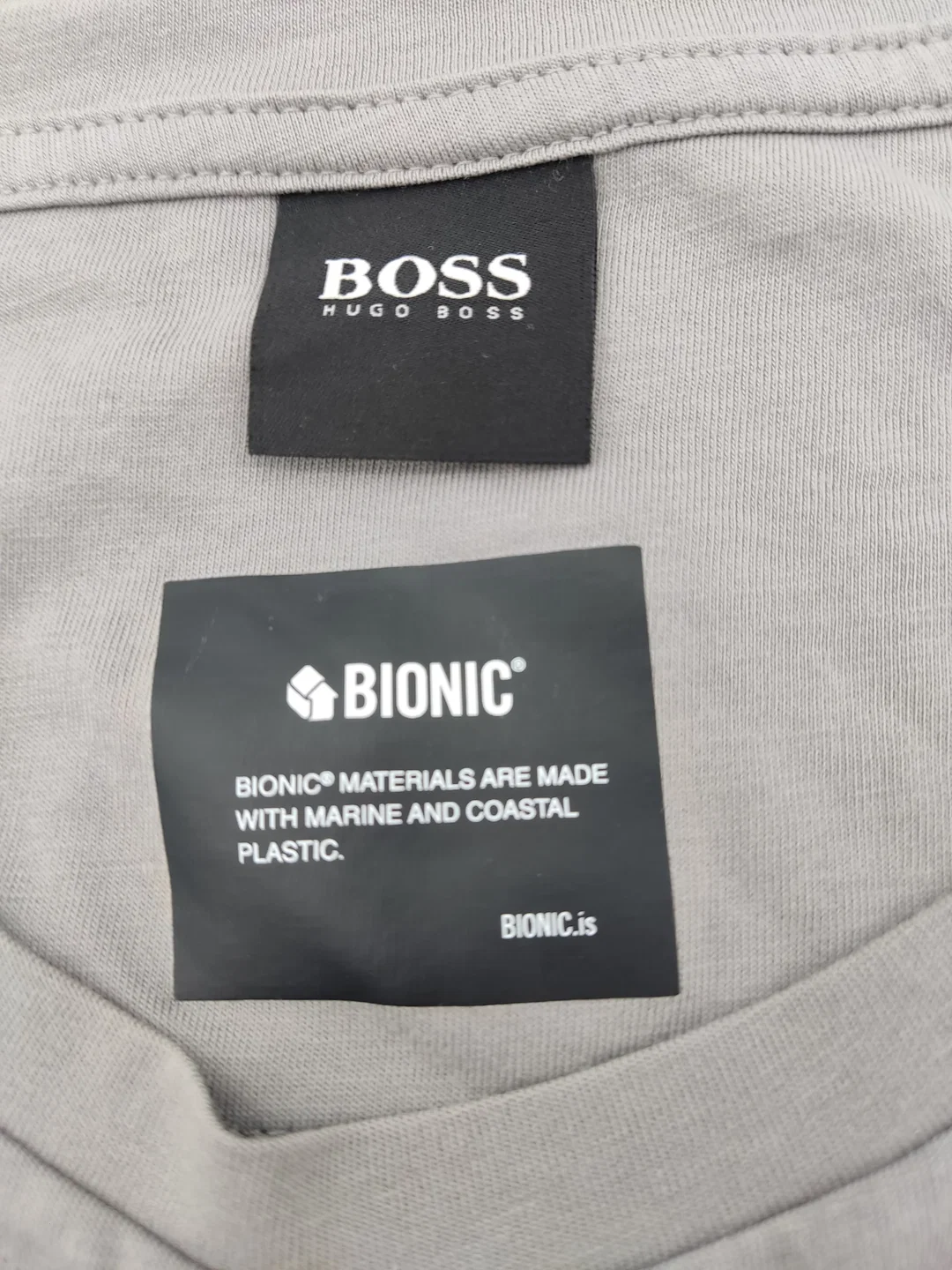 Boss Herren T-Shirt grau Gr. XXL – Bild 3