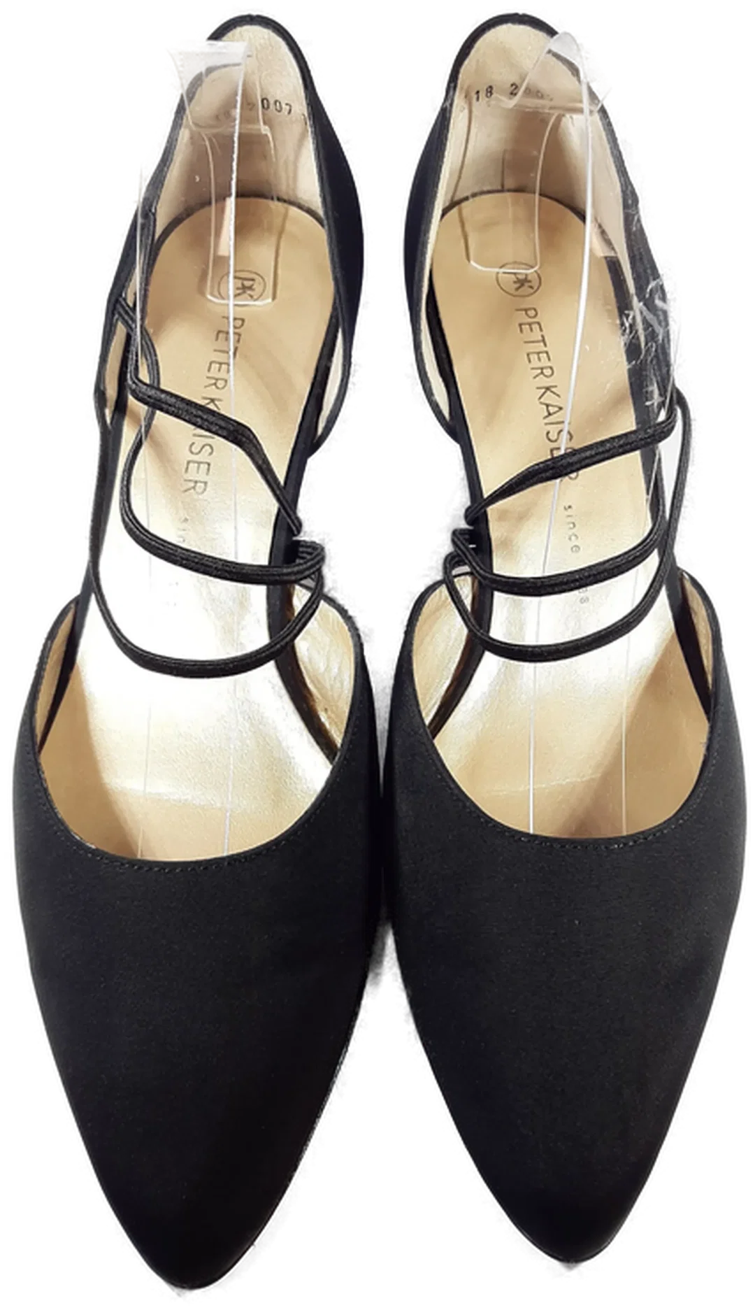 Peter Kaiser Damen Riemchen Pumps, schwarz - Gr. 39,5 – Bild 4