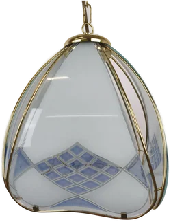 Deckenlampe, Messing/Glas – Vorschau 2