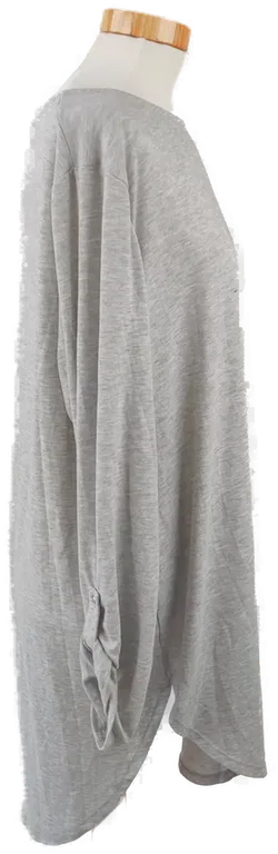 Damen Longshirt langarm grau, bedruckt - Gr. XXL - Bild 2