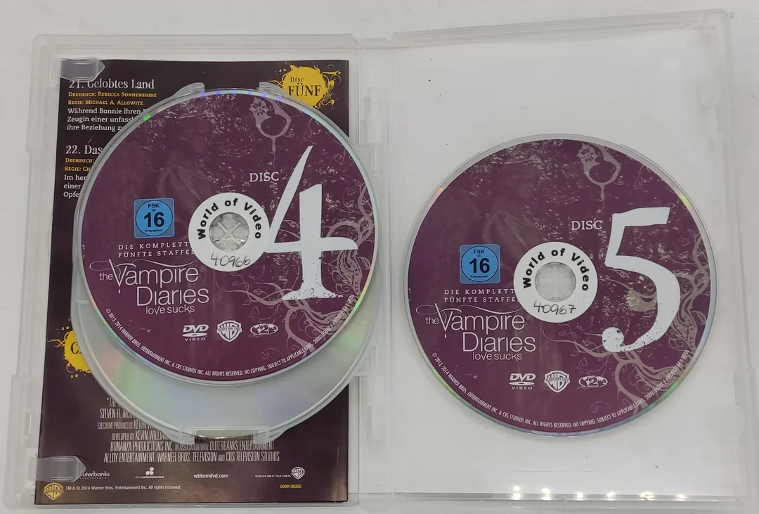 5 DVD's "The Vampire Diaries" Die Komplette fünfte Staffel – Bild 6