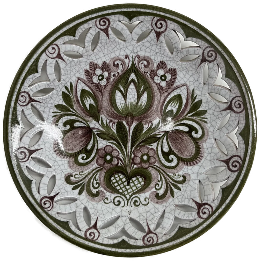 Vintage Wandteller aus Gmundner Handarbeit - 31 cm, 1982 - Bild 1