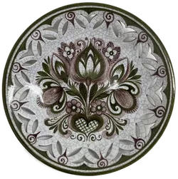 Vintage Wandteller aus Gmundner Handarbeit - 31 cm, 1982 - Bild 1