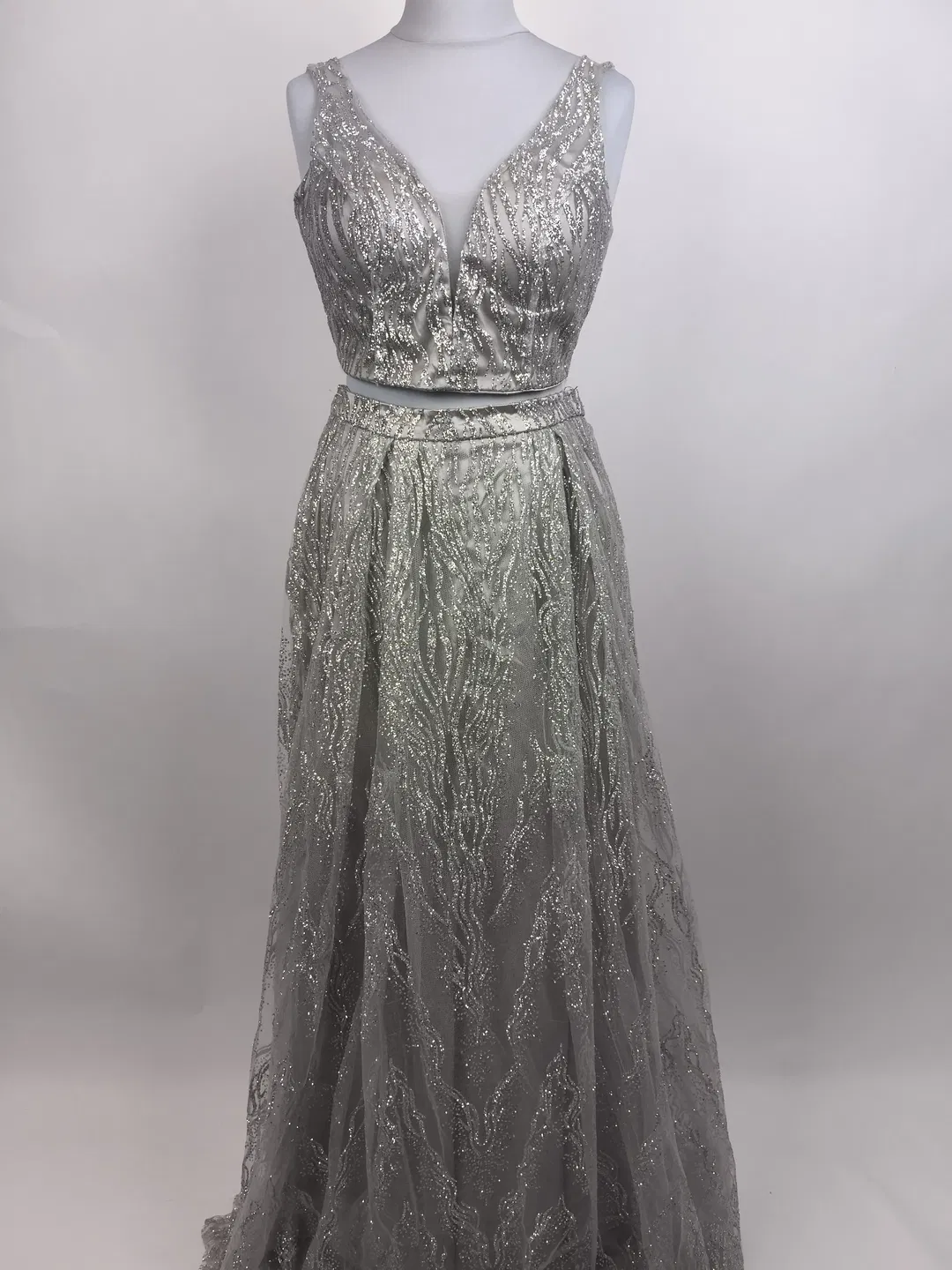 Ballbleid silber, Eva & Co, Gr. M - Bild 1