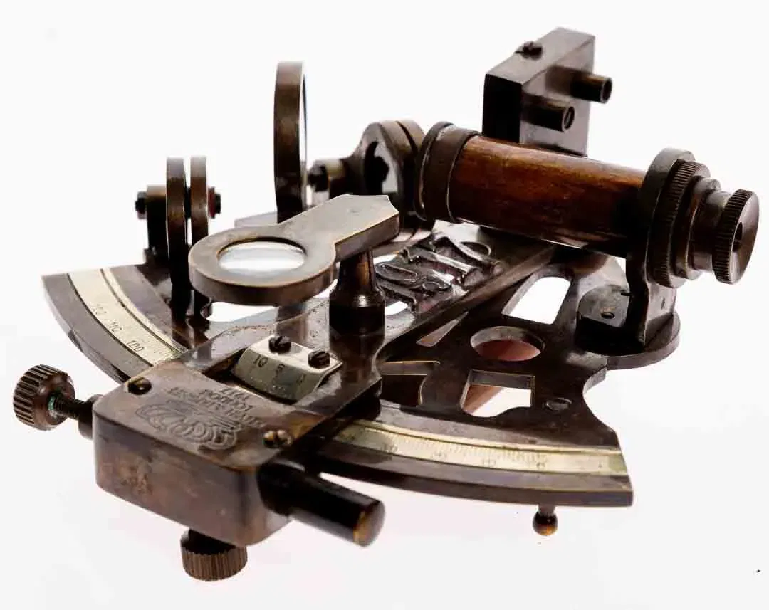 Vintage Wunder der Technik Sextant von Kelvin & Hughes v. 1917 - Bild 1
