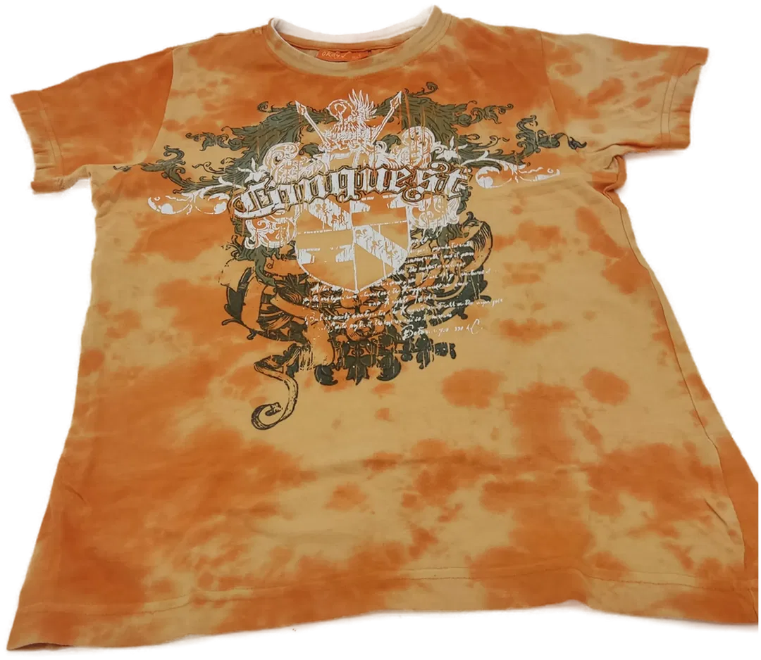 okay Kinderkurzarm T-Shirt orange - 140-146 - Bild 1