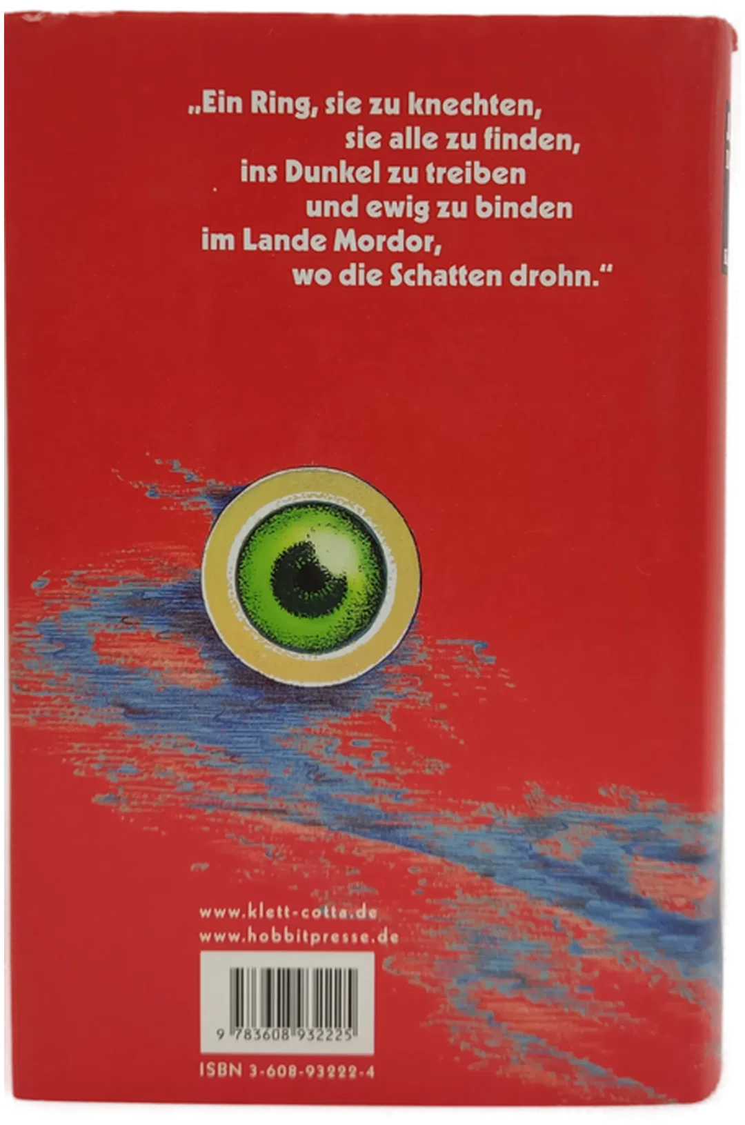 J. R. R. TOLKIEN Der Herr der Ringe Klett-Cotta  – Bild 2