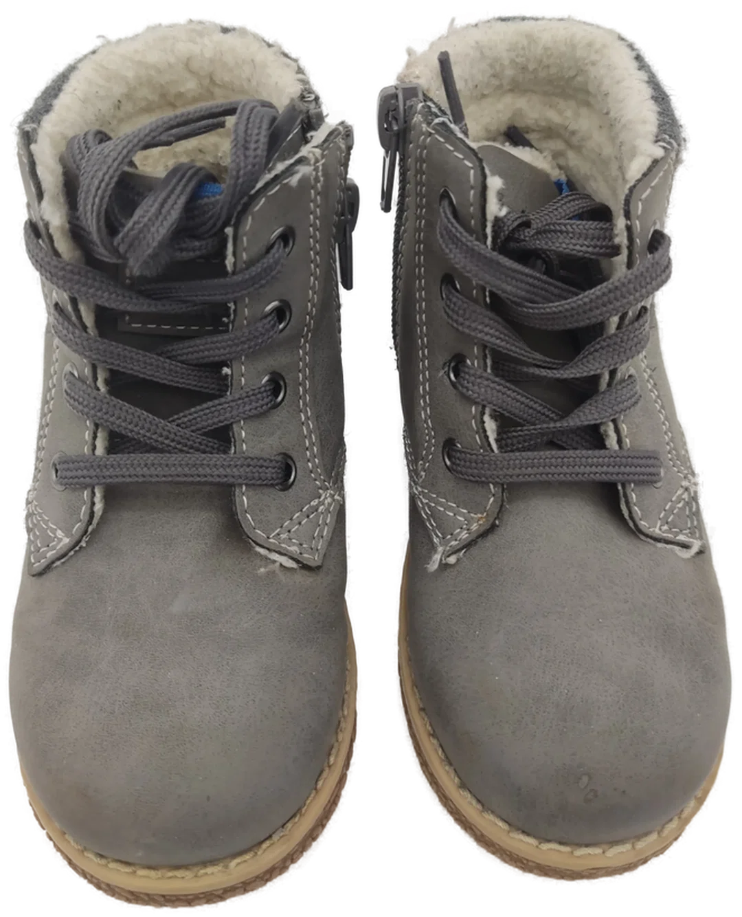 Bobbi Shoes Kinder grau Gr. 23 – Bild 3