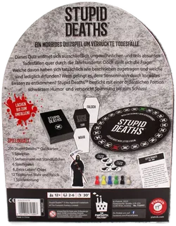 Stupid Deaths – Morbides Quizspiel um verrückte Todesfälle (Piatnik) - Bild 3