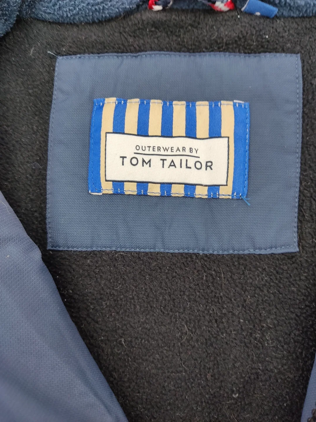 Tom Tailor Kinder Jacke marine Gr. 128 – Bild 3