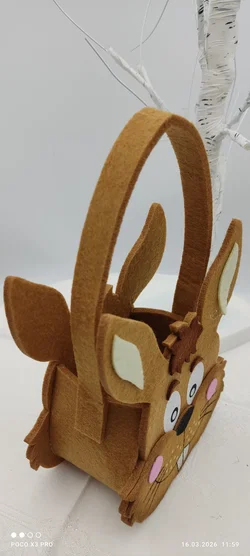 Filz-Körbchen Hase | Oster-Schatz - Bild 3
