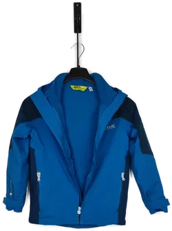 Wasserdichte 3in1 Kinderjacke für Outdoor-Abenteuer, Größe 140 – Sehr gut erhalten - Bild 3