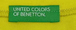 United Colors of Benetton Kindershirt neongelb Gr. S - Bild 3