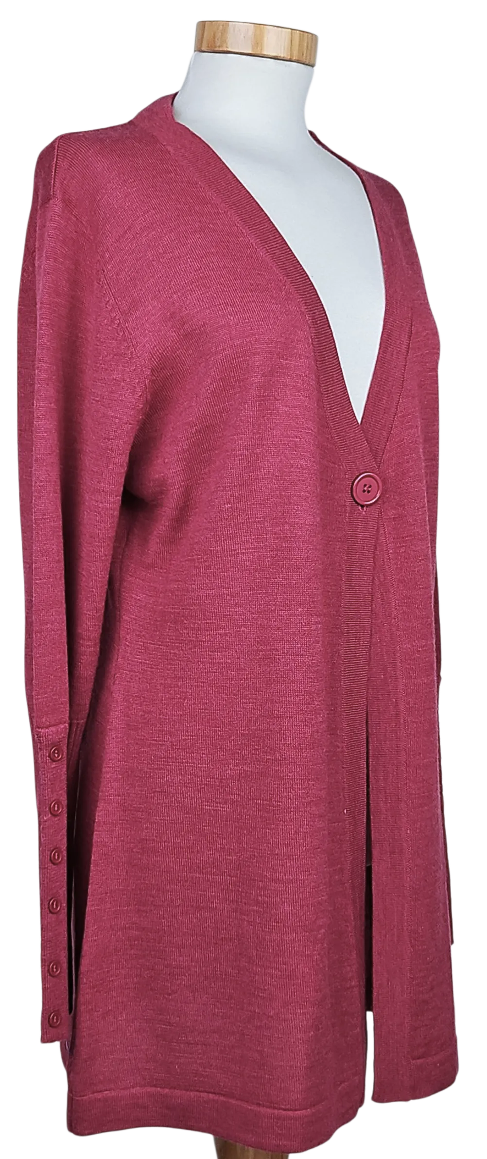 cpm edition Vintage Damen Wollweste, pink - Gr. XXL  – Bild 2