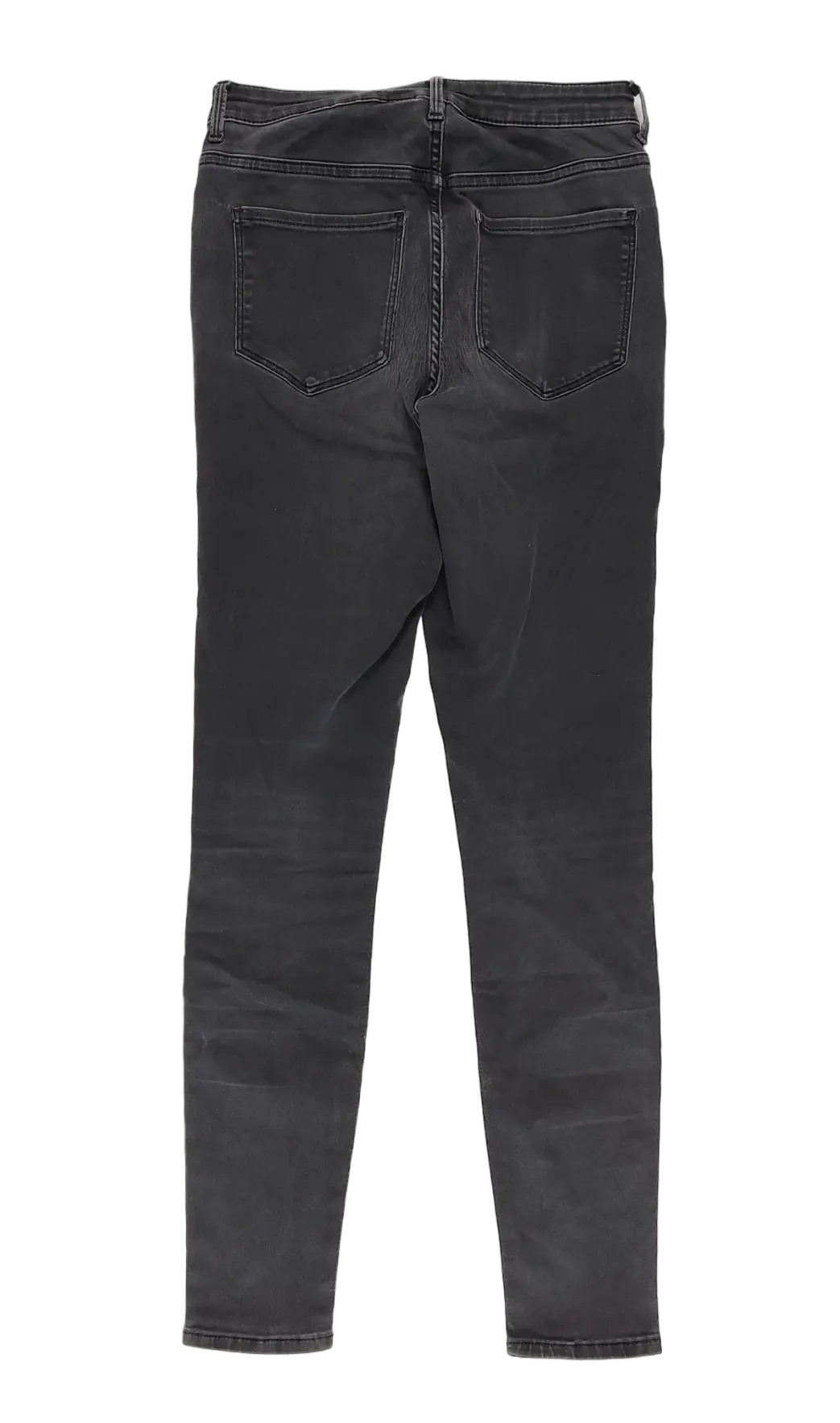 H&M High Waist Damen Jeggings Denim, dunkelgrau - Gr. S / 36 – Bild 2