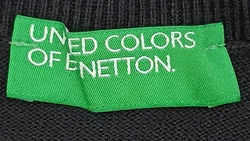United Colors of Benetton Kindershirt schwarz Gr. XS/ECH - Bild 3