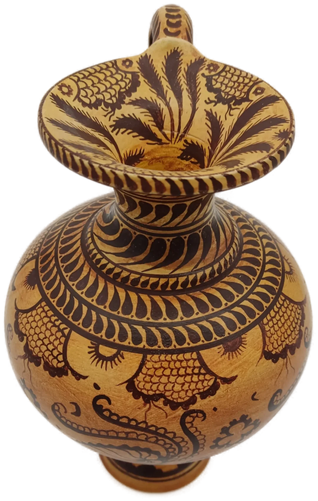 Griechische Vase / Amphore Rodos - signiert – Bild 5