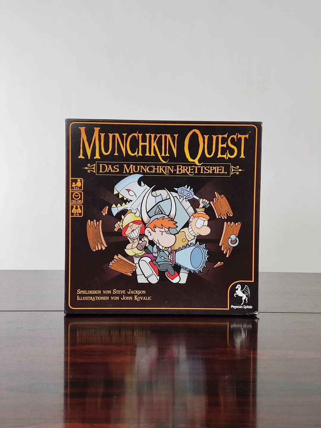 MUNCHKIN QUEST - Gesellschaftsspiele - Pegasus Spiele – Bild 1