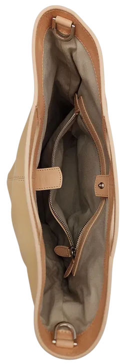 Max V. Koenig Damen Handtasche, creme - Höhe ca. 29 cm  - Bild 3