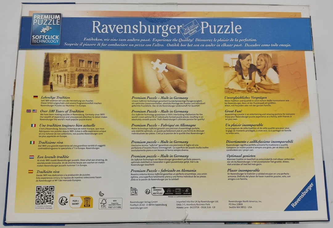 Ravensburger Puzzle 17392 1 Burano in Italien 1000 Teile – Bild 2