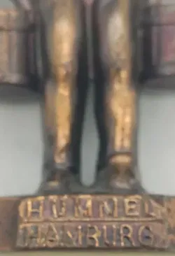 Set aus 3 Metallfiguren 