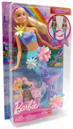 Mattel Barbie Flower Magic Meerjungfrau (OVP) – Vorschau 1