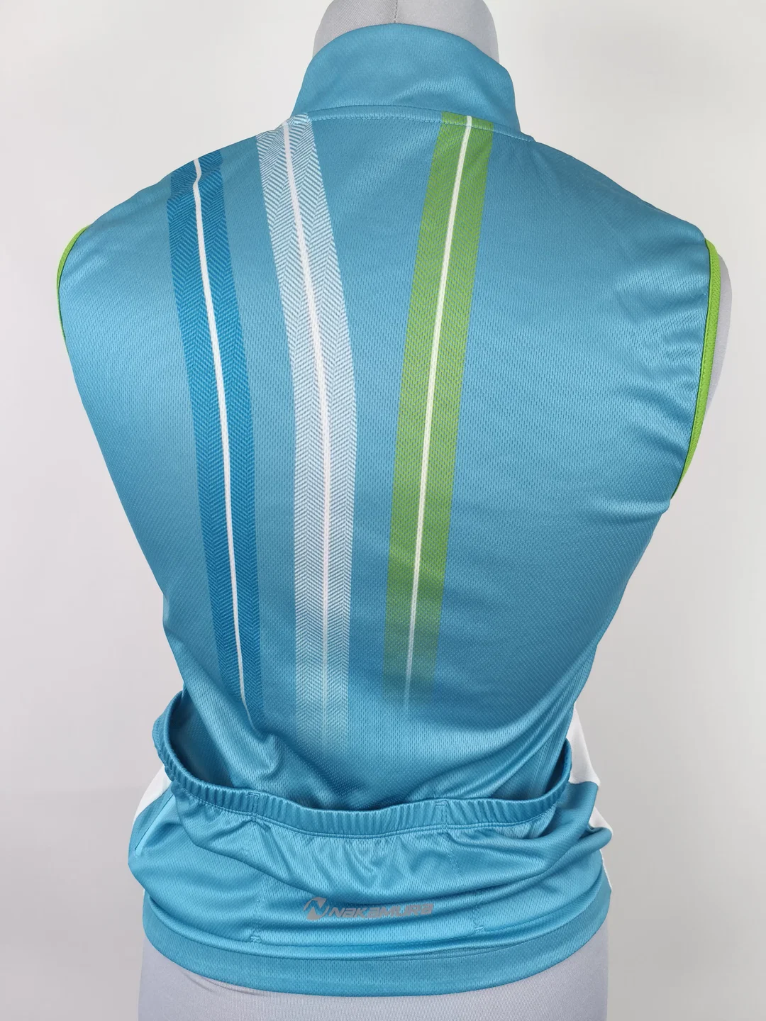 nakamura Damen Radtrikot ärmellos mit Halfzip Gr. 38 – Bild 2