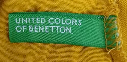 United Colors of Benetton Kindershirt gelb Gr. XS/ECH - Bild 3