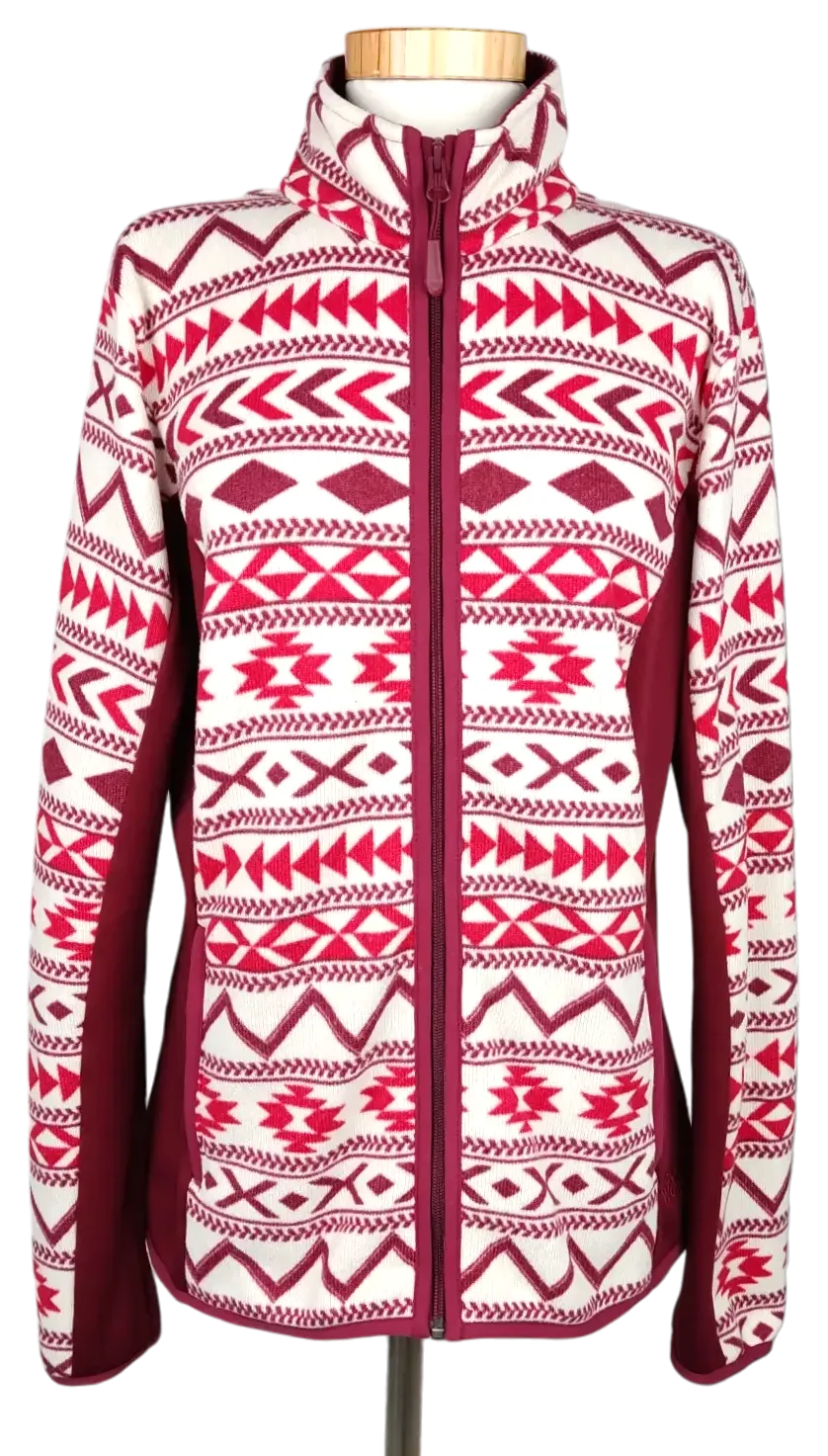 Jack Wolfskin Damen Fleecejacke, rot - Gr. L - Bild 1