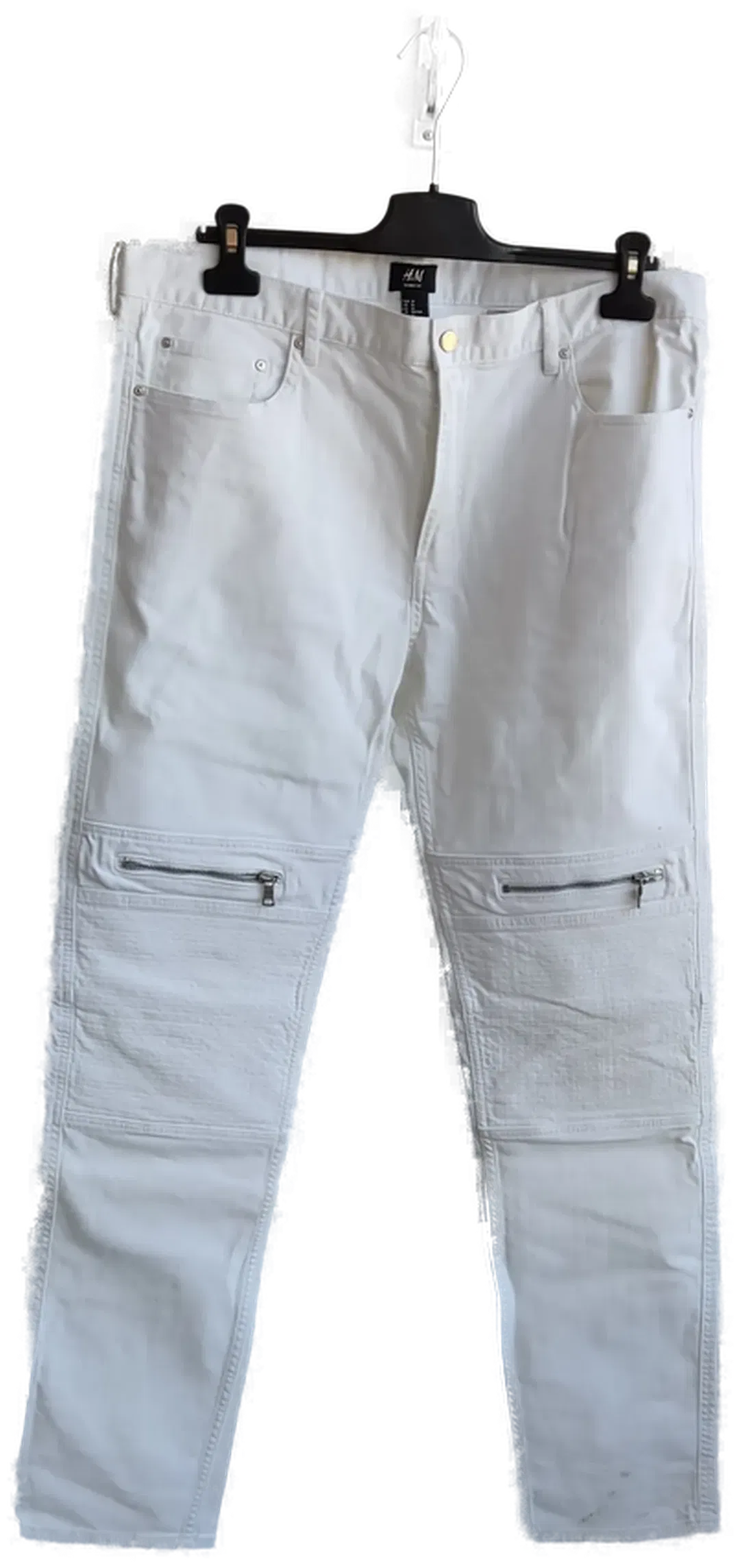 H & M Herrenhose weiß Gr.  W 36 - Bild 1