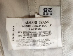 Armani Jeans Damen Hose creme Gr. M - Bild 5