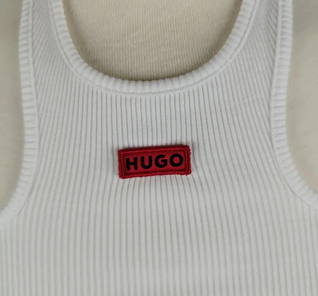 Hugo Tanktop - XS, 98% Baumwolle, 2% Elasthan – Bild 2
