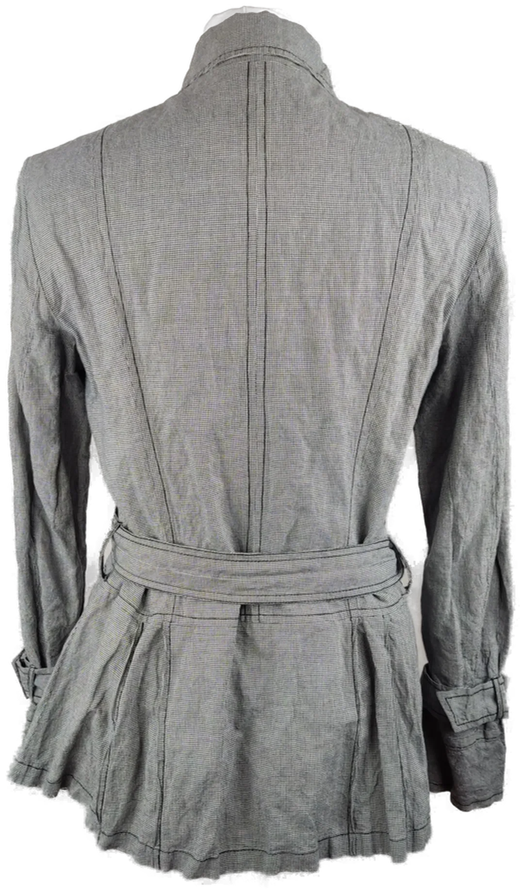 Damen-Trenchcoat Marc Aurel Kariert Gr. 40 | Frühjahrs-Liebling – Bild 3