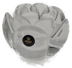 Lotus Teelichthalter aus Kristallglas von Royal Copenhagen - Bild 3