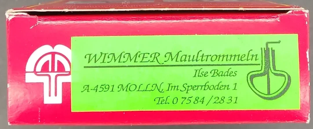  24 Karat vergoldete Wimmer-Bades Maultrommel – Bild 2