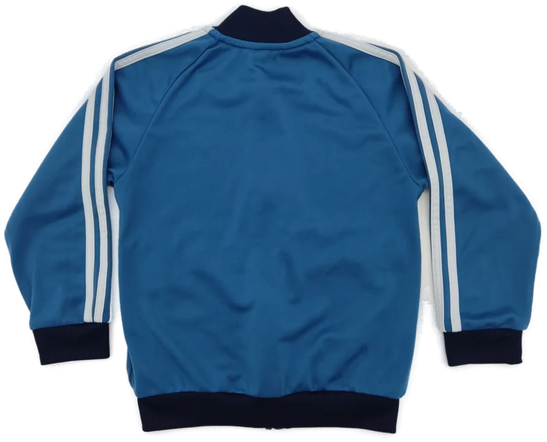 Adidas Kinder Jacke blau Gr.104 – Bild 2