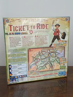 Ticket to Ride Switzerland - Zug um Zug Erweiterung - Gesellschaftsspiel - Days of Wonder  - Bild 2