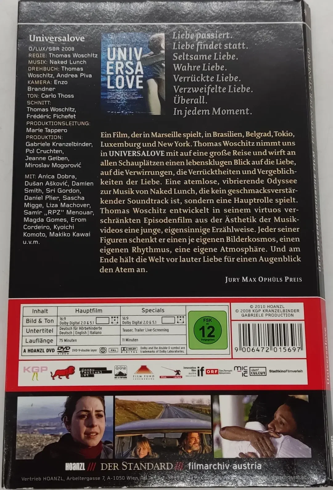 DVD "Universalove"  Der Österreichische Film Edition der Standard #161 – Bild 3