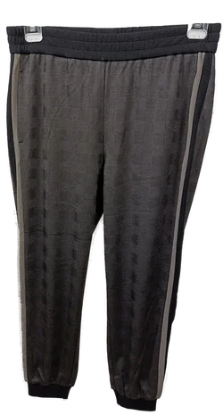 United Colors of Benetton Damen Jogginghose schwarz gemustert Gr. L/G - Bild 1